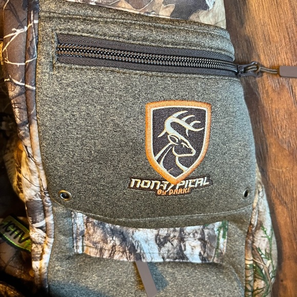 NON-TYPICAL by DRAKE  Camo Hunting Jacket Men's large hooded coat ACTIVEXL - Picture 2 of 5